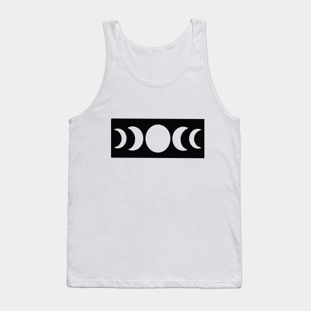 Moon phases Tank Top by Catstrolgy01